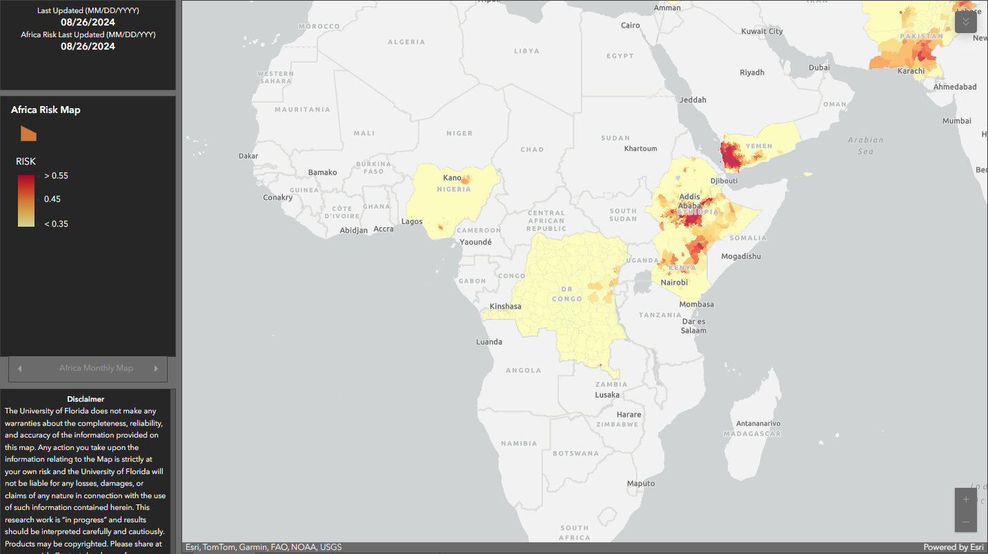 Building health resilience in Africa with Earth Intelligence